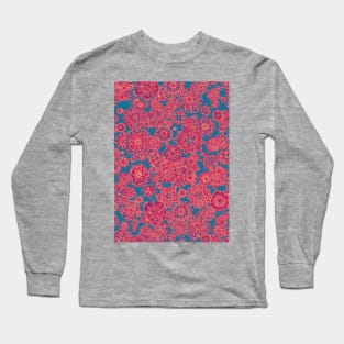 Flower Doodle Long Sleeve T-Shirt